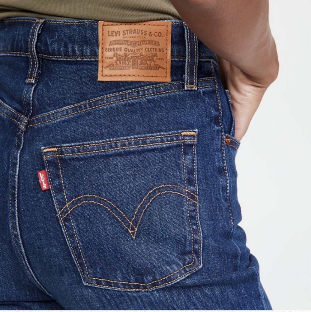 NWT Levi's Ribcage Bootcut Flare High Rise Denim Jeans - Picture 9 of 11